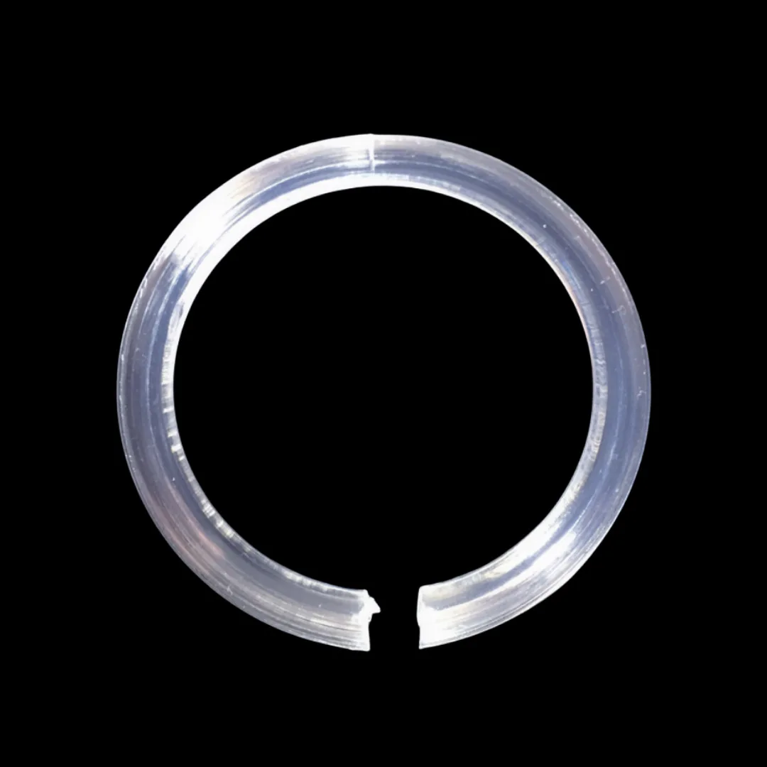 

10Pcs Transparent Acrylic Display Stand For Jewelry, Natural Stone And Crystal Bracelets; Plastic Rack For Storage And Display