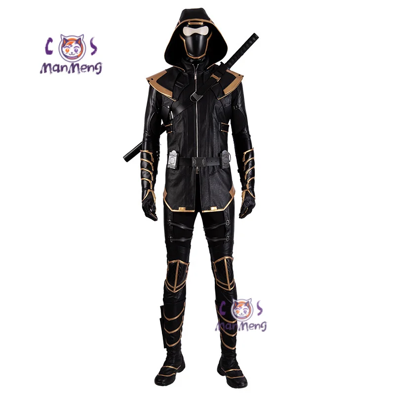 Hawkeye Superhero Cosplay Ronin Costume Shoes masks Thanos Outfits Hoodie Luxious Uniforms Party Carnival for Adult Men Any Size