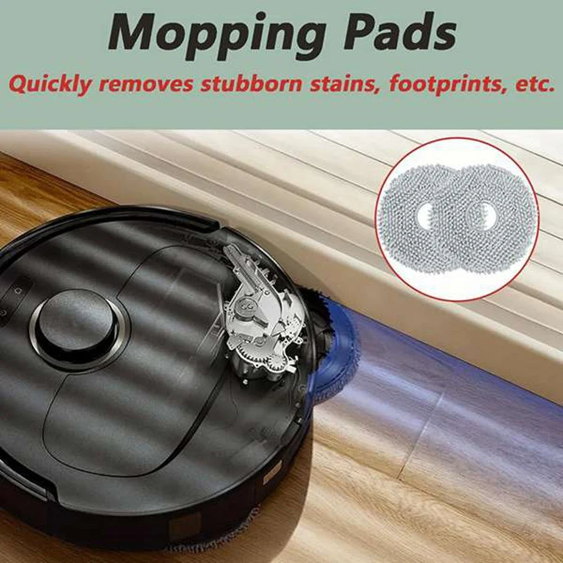 Compatible For Roborock Qrevo Master Replacement Main Side Brush HEPA Filter Mop Pads Dust Bag Spare Part Accessories