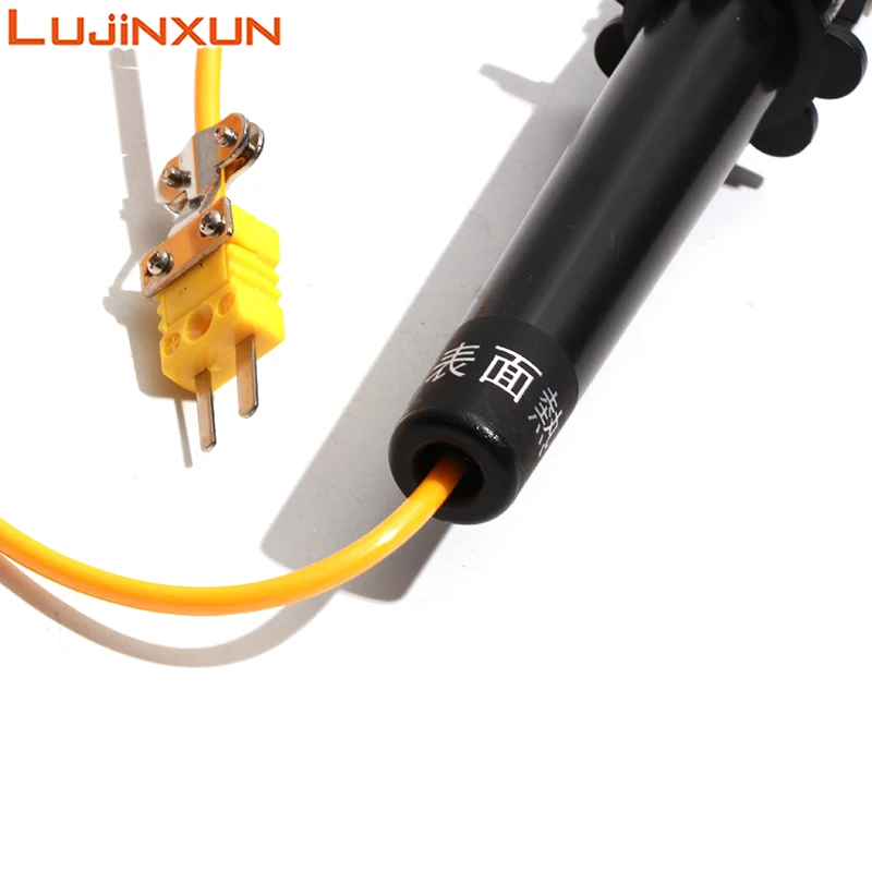 Lujinxun Sensor de termopar polea superficie tipo K sonda tambor cilíndrico para temperatura superficial