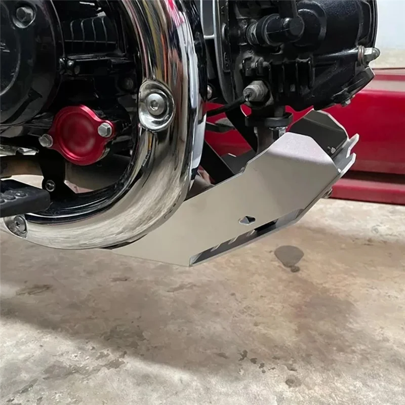 

Motorcycle Engine Base Protective Cover For Honda MONKEY125 2021-2023 Monkey Silver