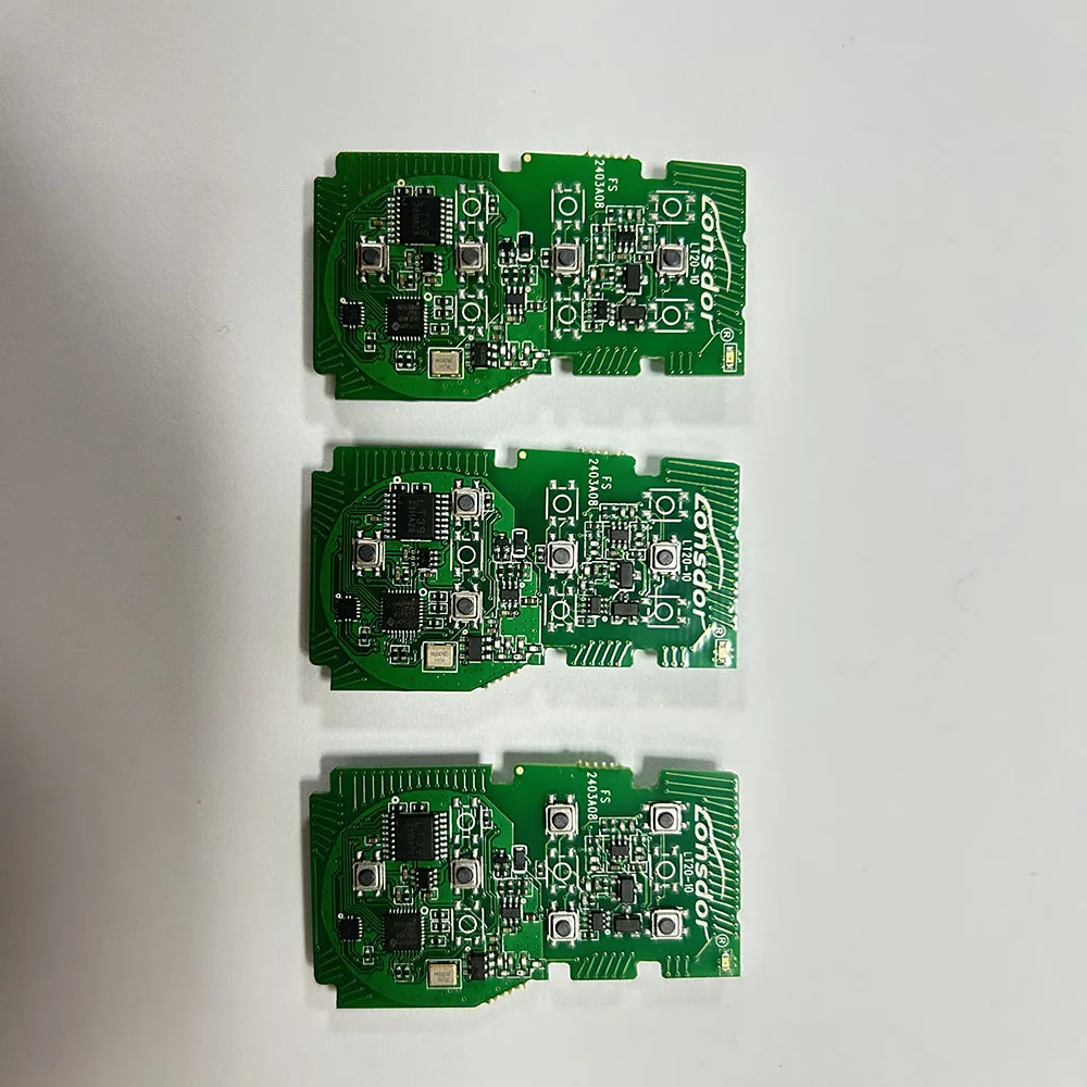 Lonsdor LT20-10 Smart Key PCB Board 4/5/6 Buttons 8A/4D Adjustable Frequency for Toyota Lexus Car Key Modification High Quality