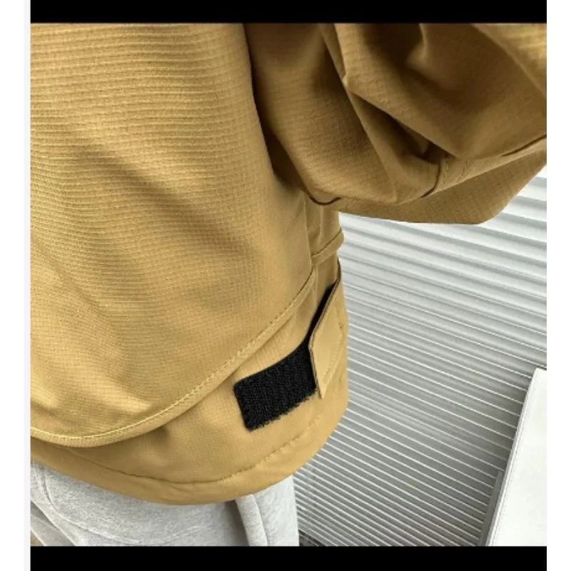 النسخة الكورية 145 كجم من ملابس العمل الرجالية كبيرة الحجم تتغلب على اتجاه الشتاء للتغطية والسترات المبطنة بالقطن الدافئة ذات القلنسوة #5