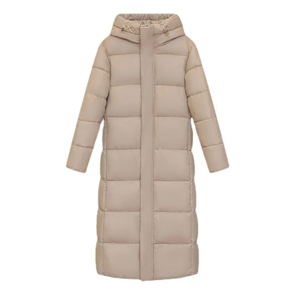 Manteau épais mi-long rembourré en coton pour femmes, manteau à pain au dessus du genou de Style coréen, vêtements d'extérieur d'hiver pour étudiants