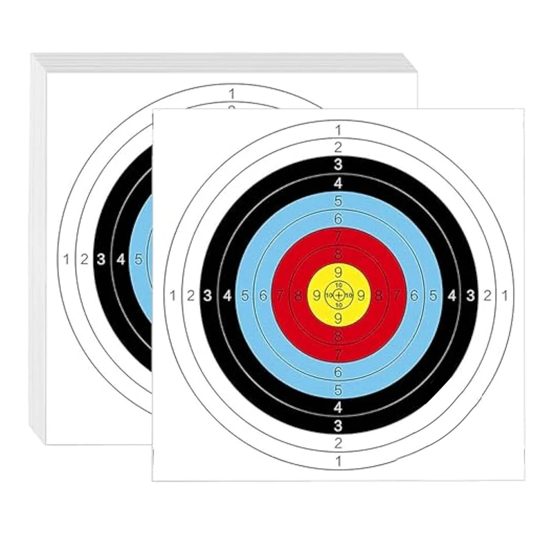 풀 링 타겟 종이, 양궁 홀 대회, 리커브 활, 컴파운드 도르래, 활 양궁 코팅지