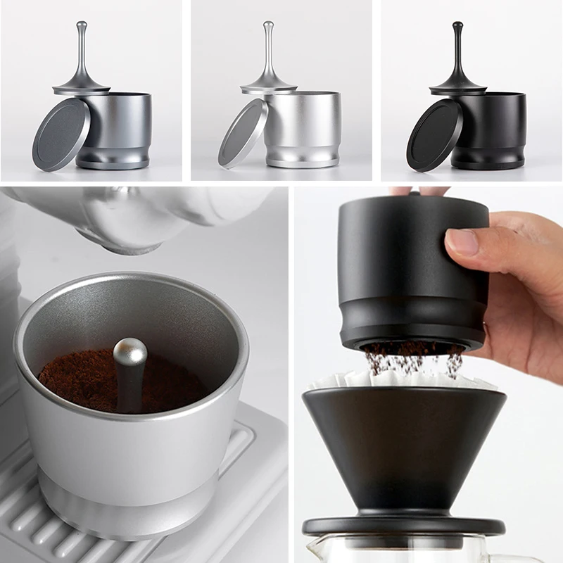 Coffee Dosing Cup, 51mm,58mm,Aluminum Alloy Espresso Dosing Funnel, Brewing Bowl, Portafilter Dosing Ring, Coffee Accessories