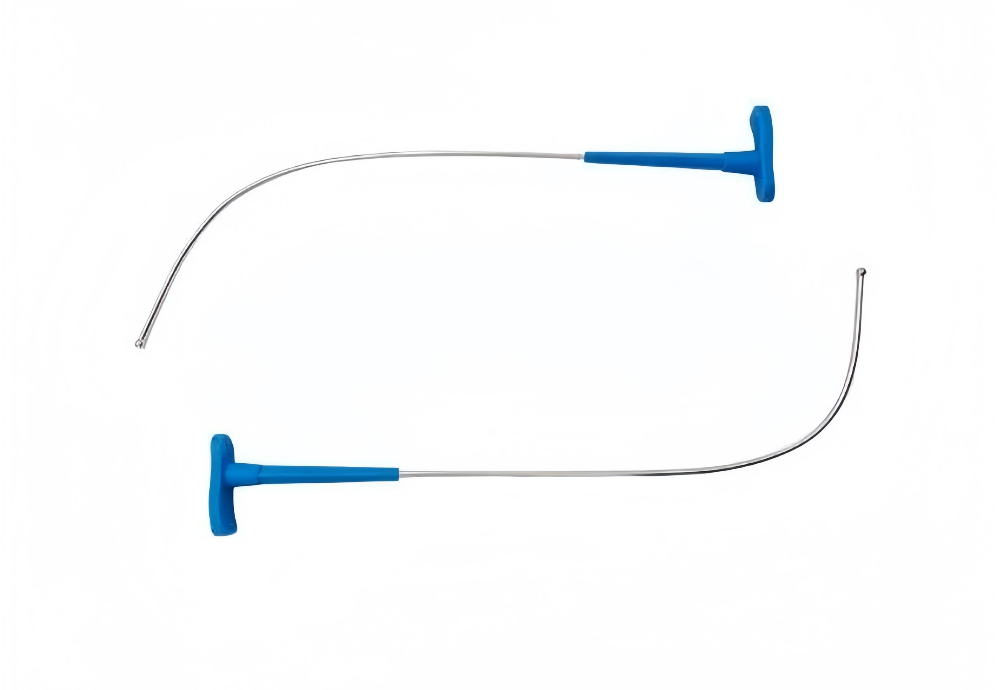 Besdata Reusable Stainless Rigid Intubating Stylet for Video Laryngoscopes/endotracheal Tube Spare Part