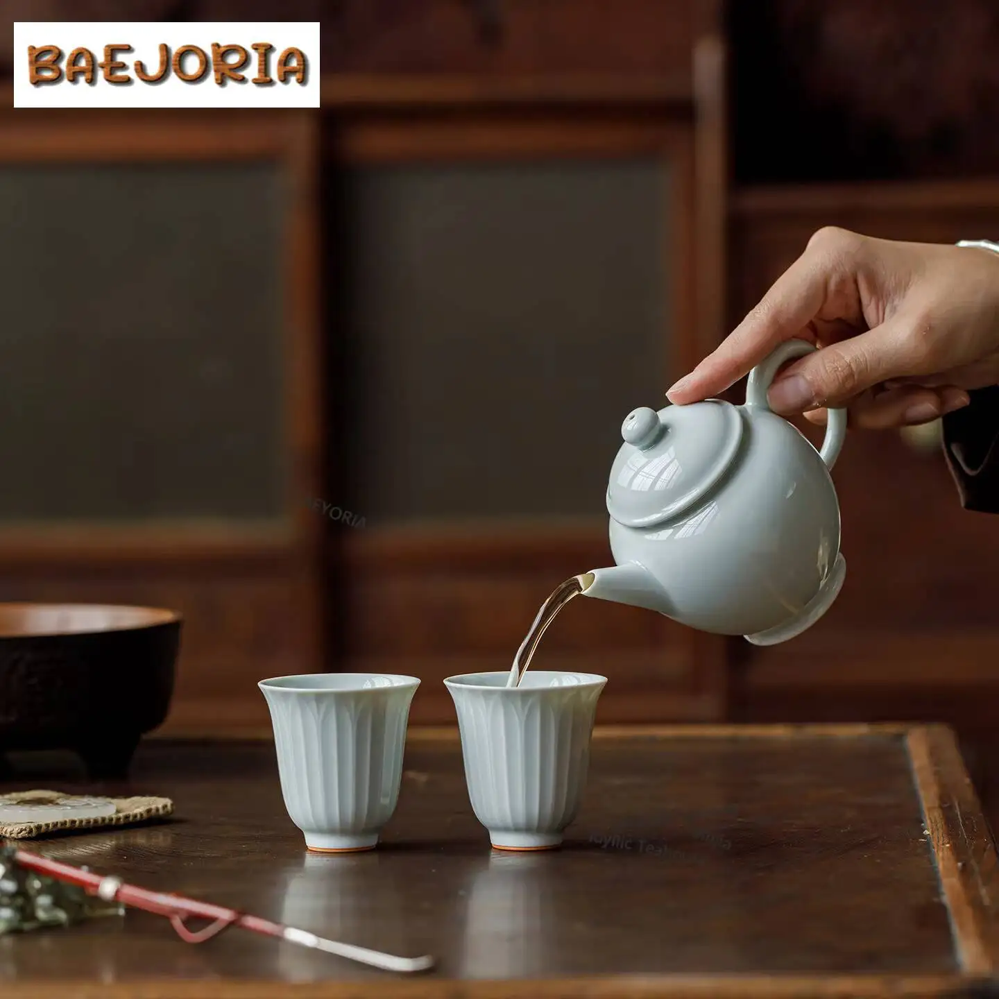 Antique Tires General Tea Set Complete Set Elegant Tea Ceremony Set Household Teapot And Tea Cup Set Cafes Accessories Craft