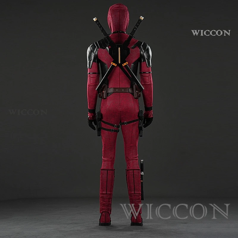Deadpool 3 Cosplay Costume masque combinaison ceinture Halloween fête Costume tenue