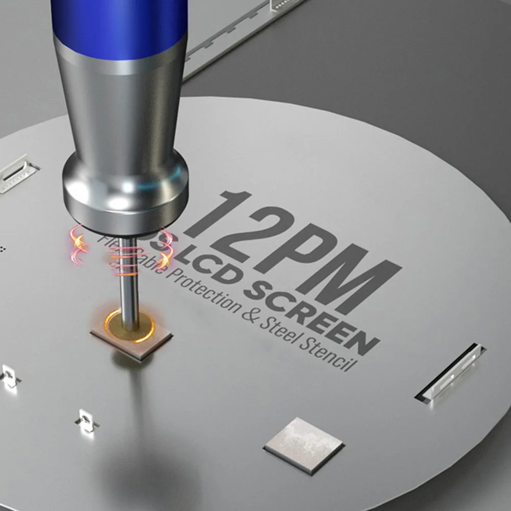 IRX6 Rotary For Polishing Pen with 3 Adjustable Speeds and Multi-Purpose Grinding Heads for Electronics Assembly and Repair