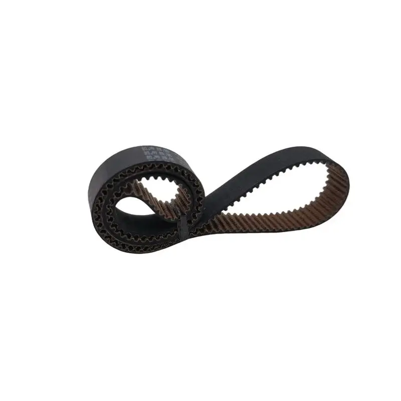 Non-Slip S2M 208 Timing Belt S2M-10 Wear Resistant Closed-loop Rubber Timing Belts Width 6mm 8mm 12mm STD Black Synchronous Belt