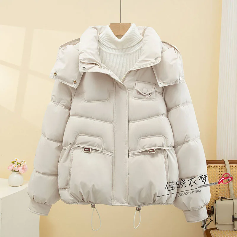 

Women's Trending Hooded Puffer Jacket 2026 Winter New Arrival Thick Warm Short Coat Fashion Outerwear