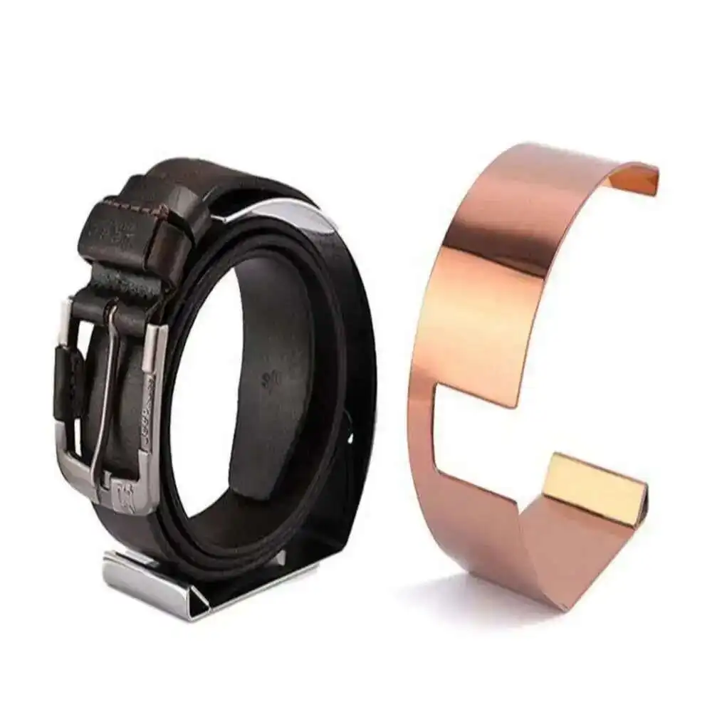 1pcs Belt Stand Matel Gold Belt Display Racks For Shop
