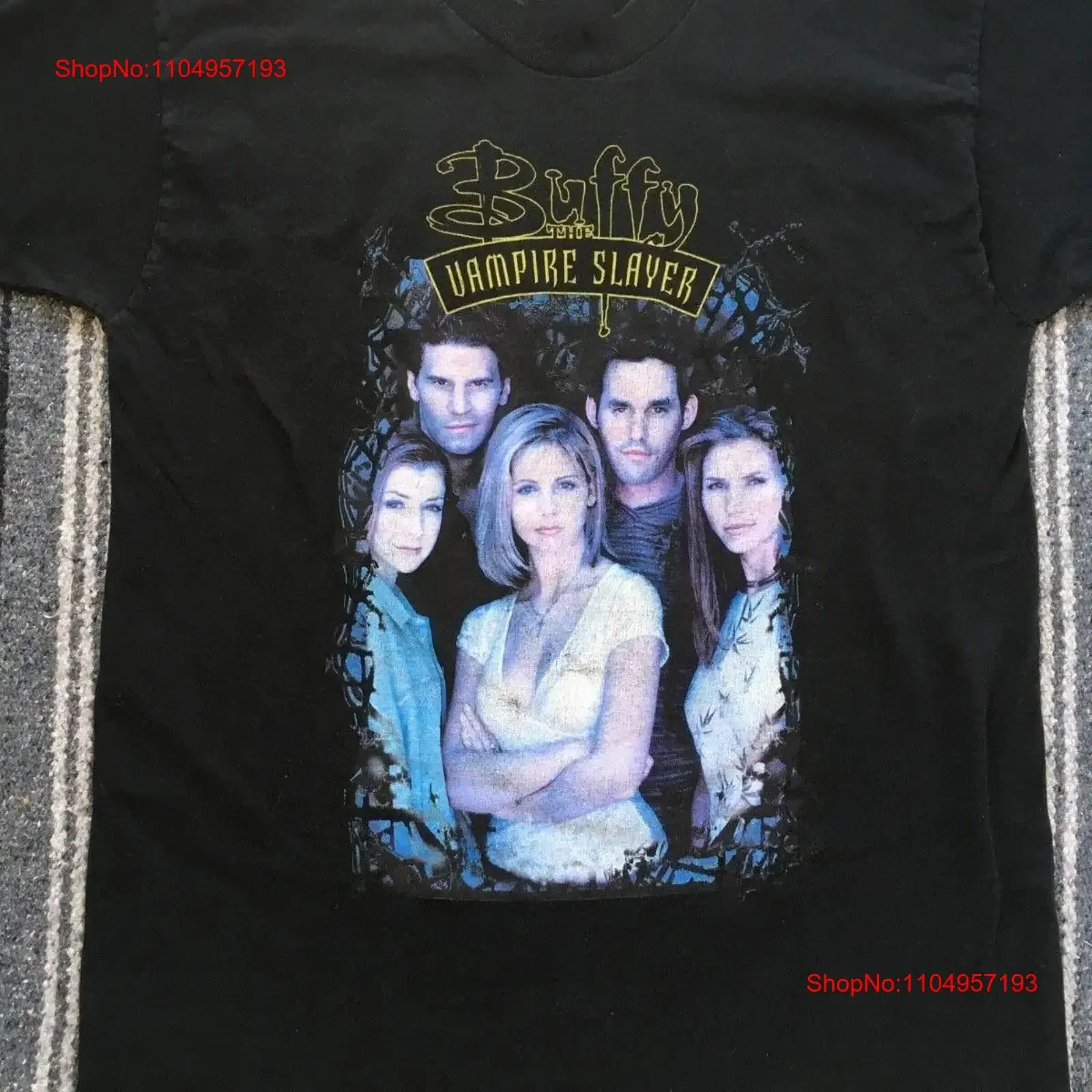 Vintage 1998 90s Buffy The Vampire Slayer T shirt Classic Style All Sizes NE587 vintage Washed Stylish streetwear graphic