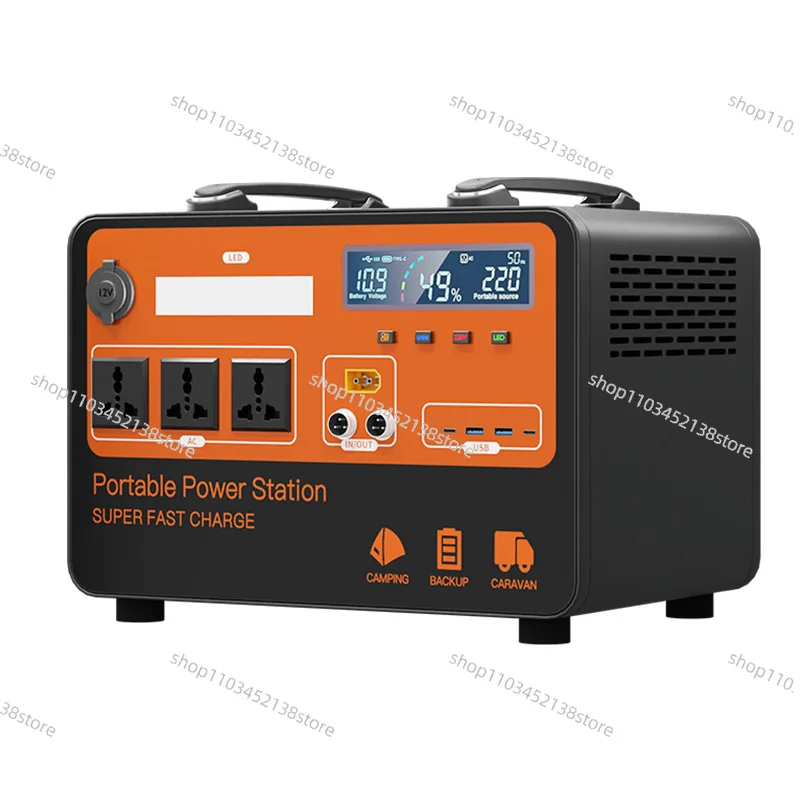 

Portable Outdoor Mobile Power Supply Large Capacity 1800W High Power Household Power Outage Emergency Energy Storage Battery