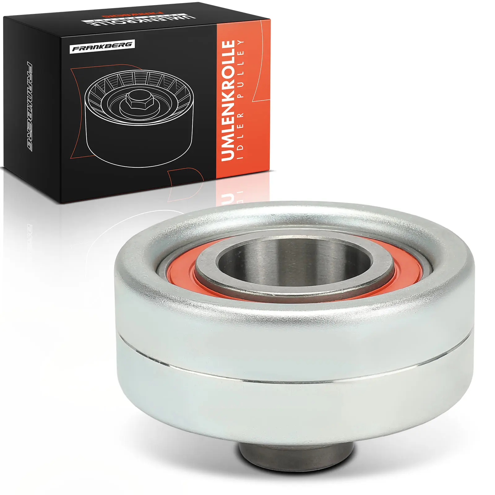 Frankberg 1x rouleau de guidage de poulie de déviation pour VW Golf IV Polo Audi A3 Skoda Fabia I 038109244B 038109244C ATB2295 13709T42050