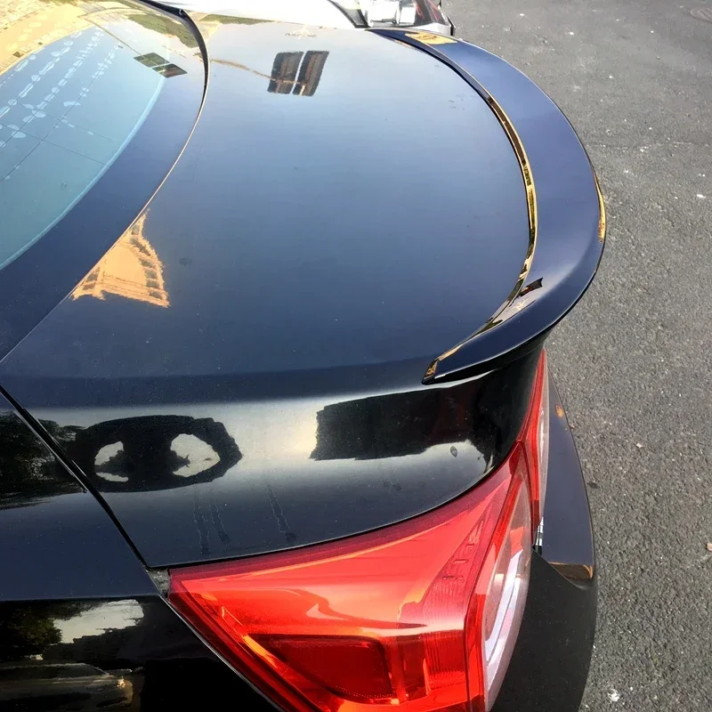 Für Chevrolet Malibu 2013 2014 2015 2016 2017 2018 2019 ABS Spoiler Grundiertes Auto-Heckflügel Heckklappenspoiler – Detail 3