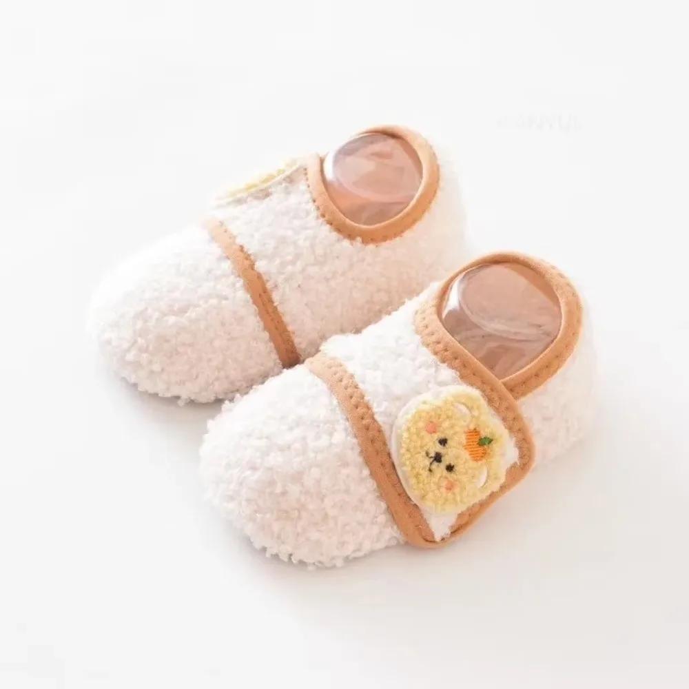 New Winter Warm Toddler Socks Floor Socks Children Cotton Slippers Thicken Socking Anti-slip Soft Sole Socks Indoor