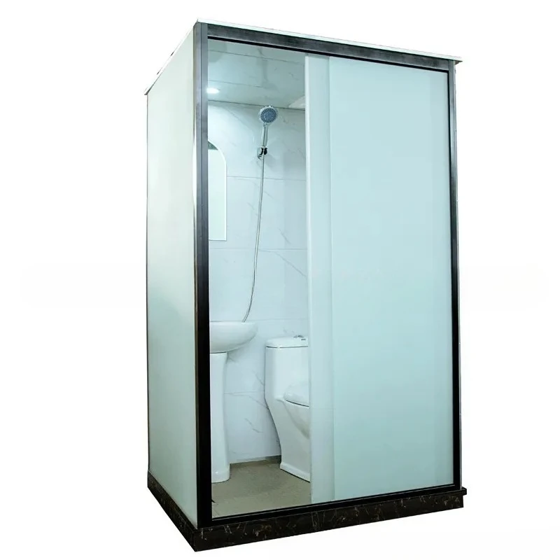 Integrated Shower Room with Toilet for Home Stay Hotel Old House Renovation Box Room RV Bathroom