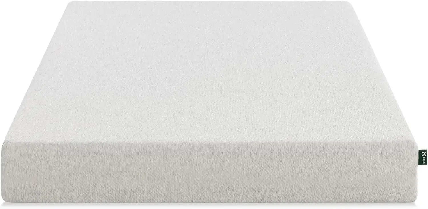 Colchão de espuma viscoelástica Ultima de 8 polegadas, duplo, sem fibra de vidro, alívio de pressão, certificado CertiPUR-US, colchão em uma caixa, branco