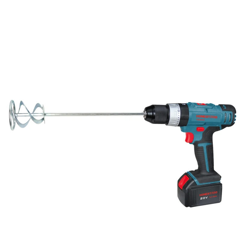 1pc Hex/Sds Hohe Qualität Zement Mixer Bohrer Farbe Rührstab Handheld Farbe Gips Mörtel Zement Mischen paddel ​ 80x400mm – Detail 6