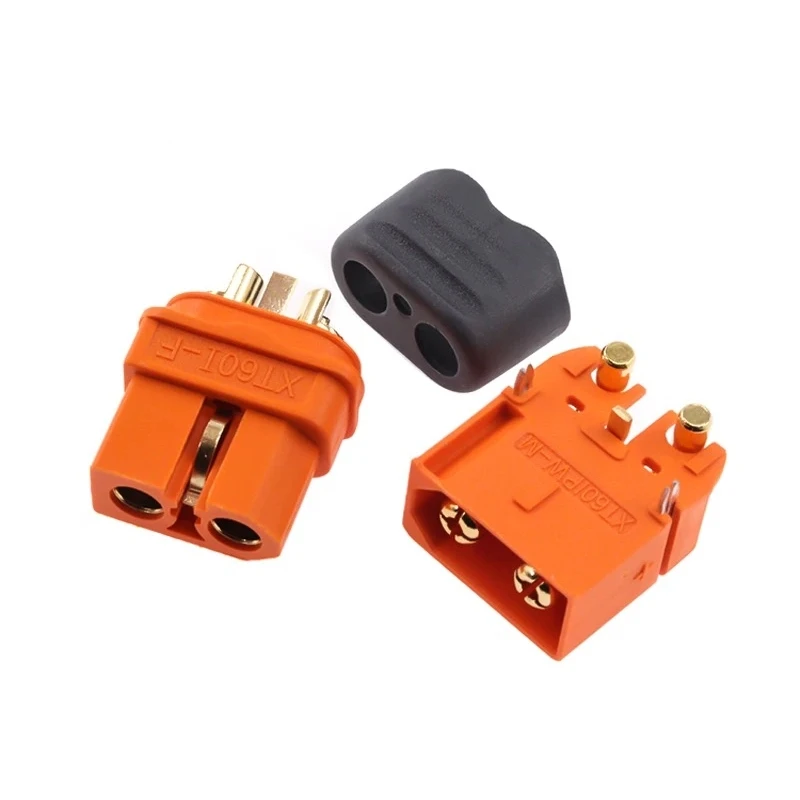 

XT60I-F XT60IPW-M Lithium Battery Male Female Plug With Signal Needle For Model Aircraft High Current Connector