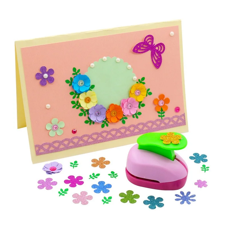 1.5cm DIY Paper Cuttings embossing machine for children labor saving design with embossing function suitable for scrapbooks