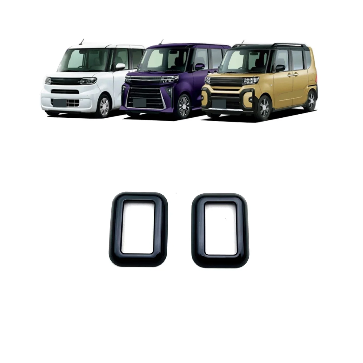 Car Door Window Switch Lift Button Cover Trim Frame for Daihatsu Tanto 2020-2023 Car