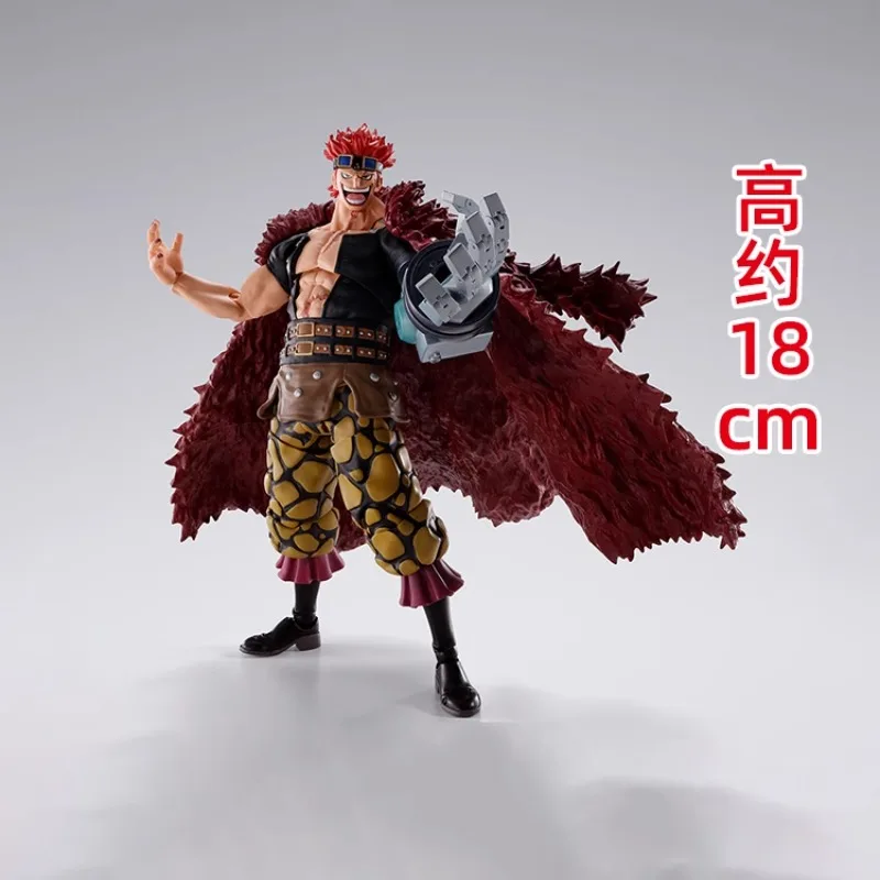 Original BANDAI S.H.Figuarts SHF Eustass Kid One Piece The Raid on Onigashima Anime Action Collection Figures Model Toy in Stock