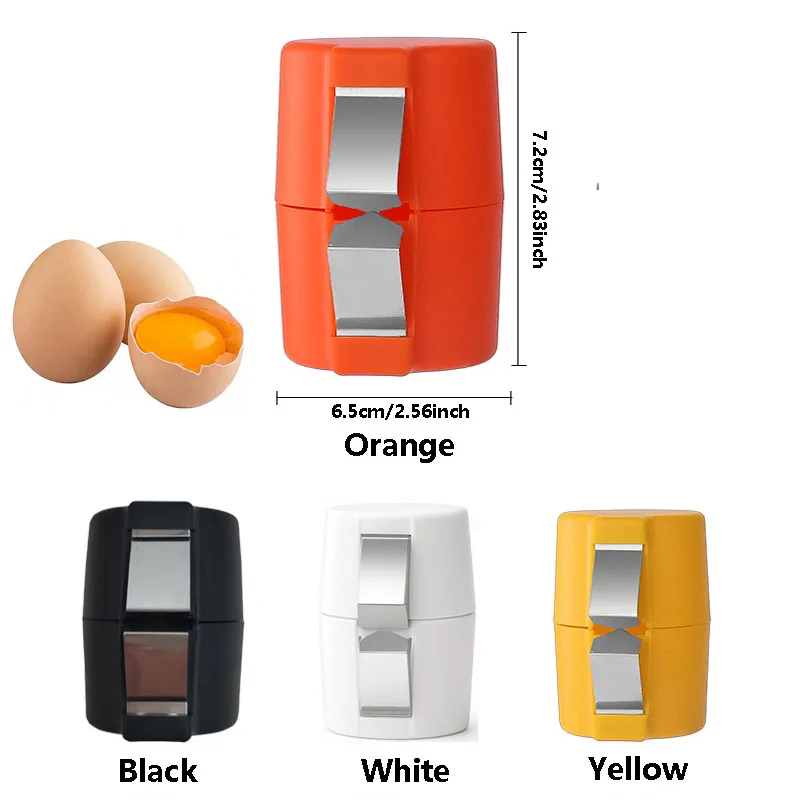 New Egg Shell Opener Press Egg Shell Separator Portable Egg Opener Handheld EggShell Opener Tool