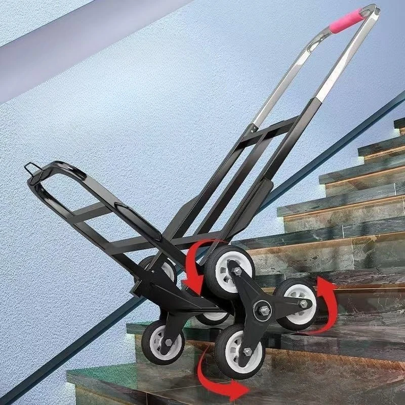 Climbing Stairs Magical Tool Small Cart Foldable Portable Carrying Goods Upstairs