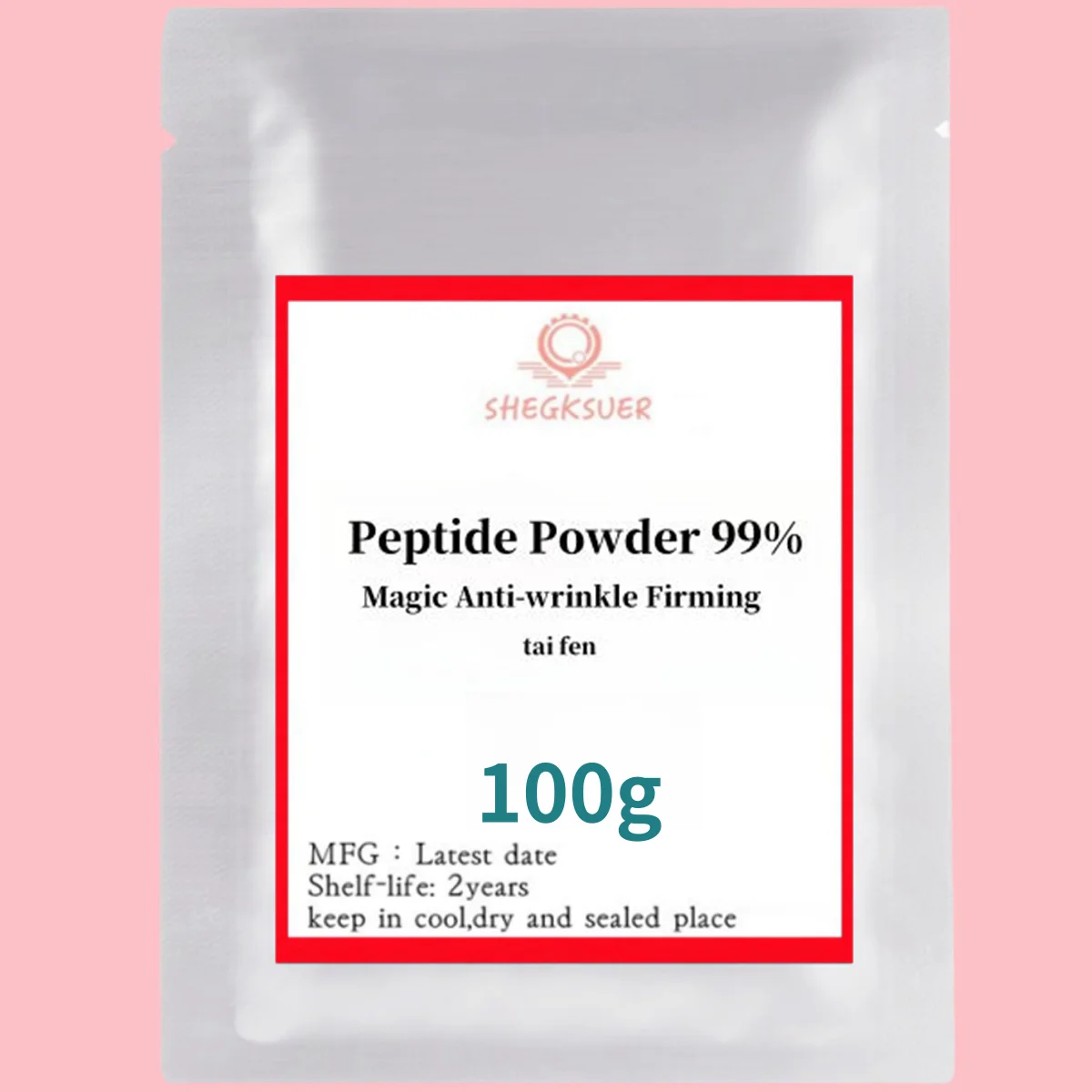 Free Shipping 50g-1000g Magic Anti-wrinkle Firming Peptide Powder,essence Of Tetrapeptide,pentapeptide,hexapeptide improve Saggy