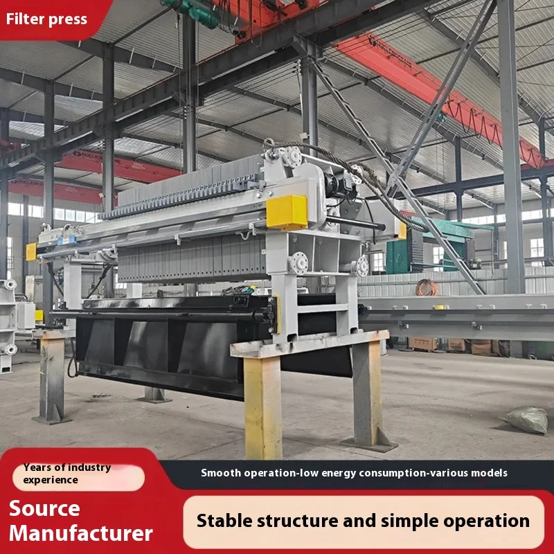 Industrial Filterpress China Pelat Pengolahan Limbah dan Frame Filter Press Industrial Plate dan Frame Filter Press