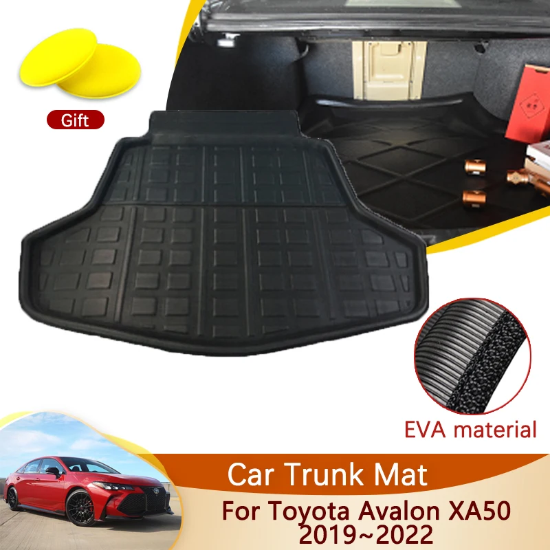 

Car Rear Trunk Mat For Toyota Avalon XX50 50 2019~2022 5th 5gen Across Accessories Floor Tray Liner Cargo Boot Carpet Auto Mud