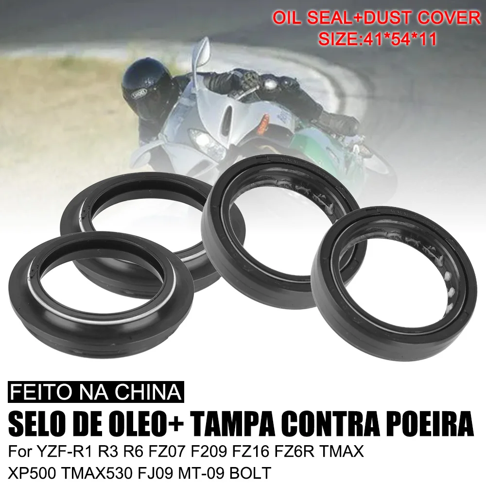 

Dust Cover Shock Absorber Sealing Ring Moto Shock Absorber Accessory Tools Motorcycle Shock Absorber Oil seal And Dust Seal