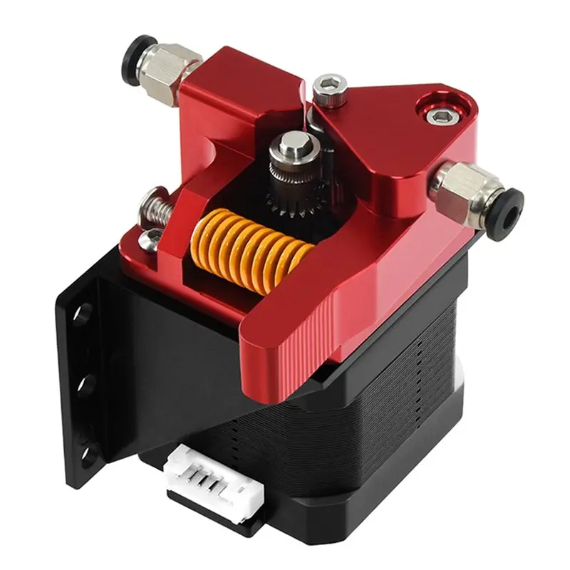 

Aluminum Alloy Dual Gear Nozzle Direct Drive Extruder Dual Pulley For Ender 3/5 CR10S PRO 3D Printer Accessories
