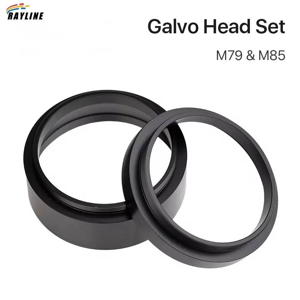 Galvo Head Set F-theta Lens Adapter Ring for CO2 Laser & Fiber Galvo Head F-theta Lens M85 M79 Thread transform