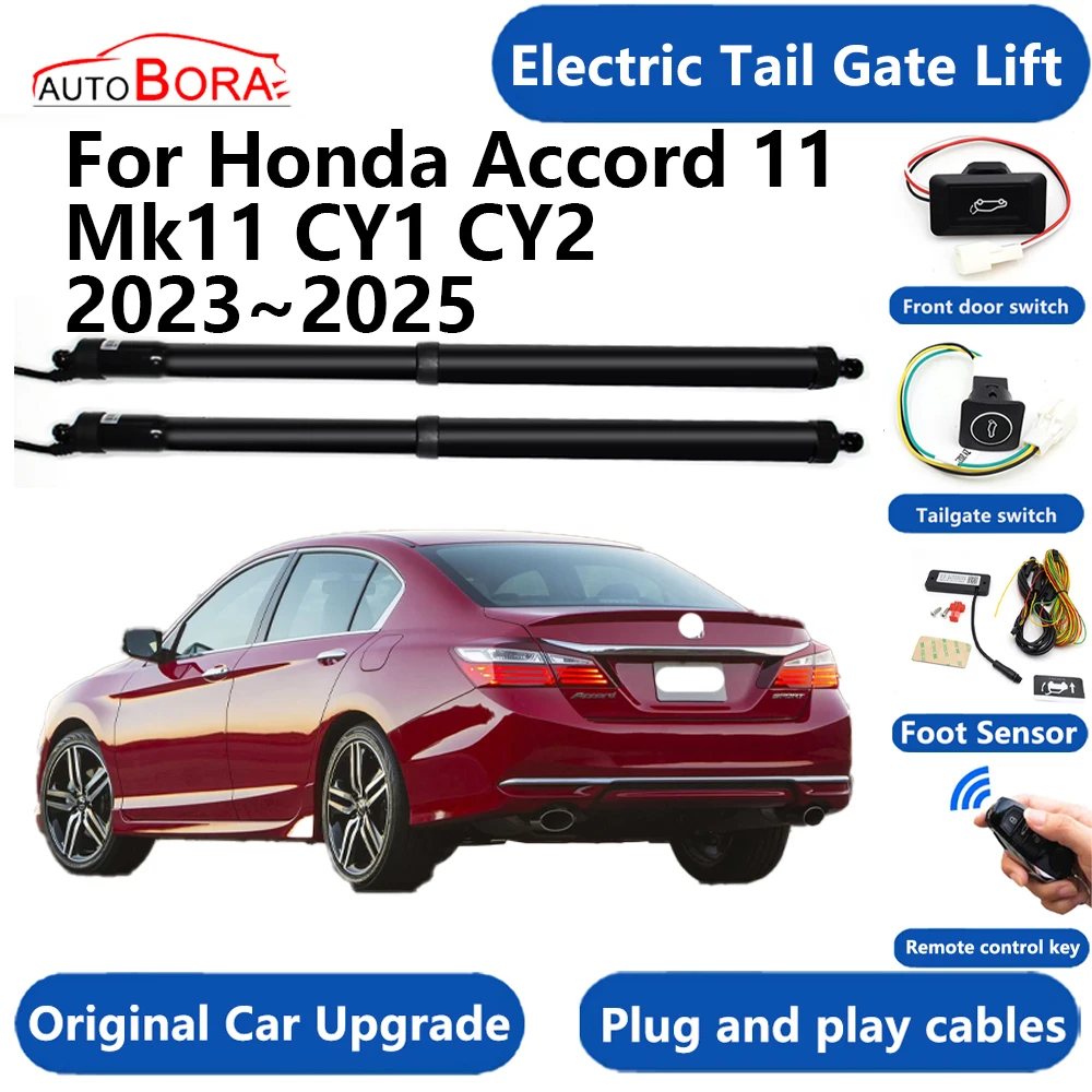 

AutoBora Car Electric Tail Gate Lift System Power Liftgate Kit Auto Automatic Tailgate Opener for Honda Accord 11 Mk11 CY1 CY2