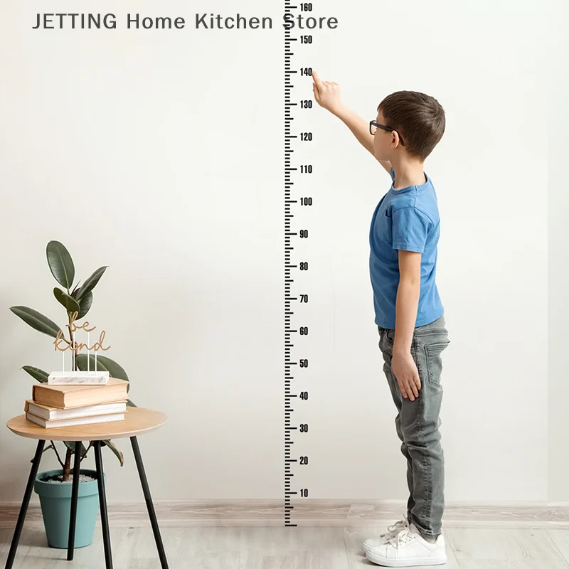 

Cartoon Height Scale Wall Sticker Creative Measure Height Children Ruler Grow Up Chart Wall Self-Adhesive Decals Room Decoration