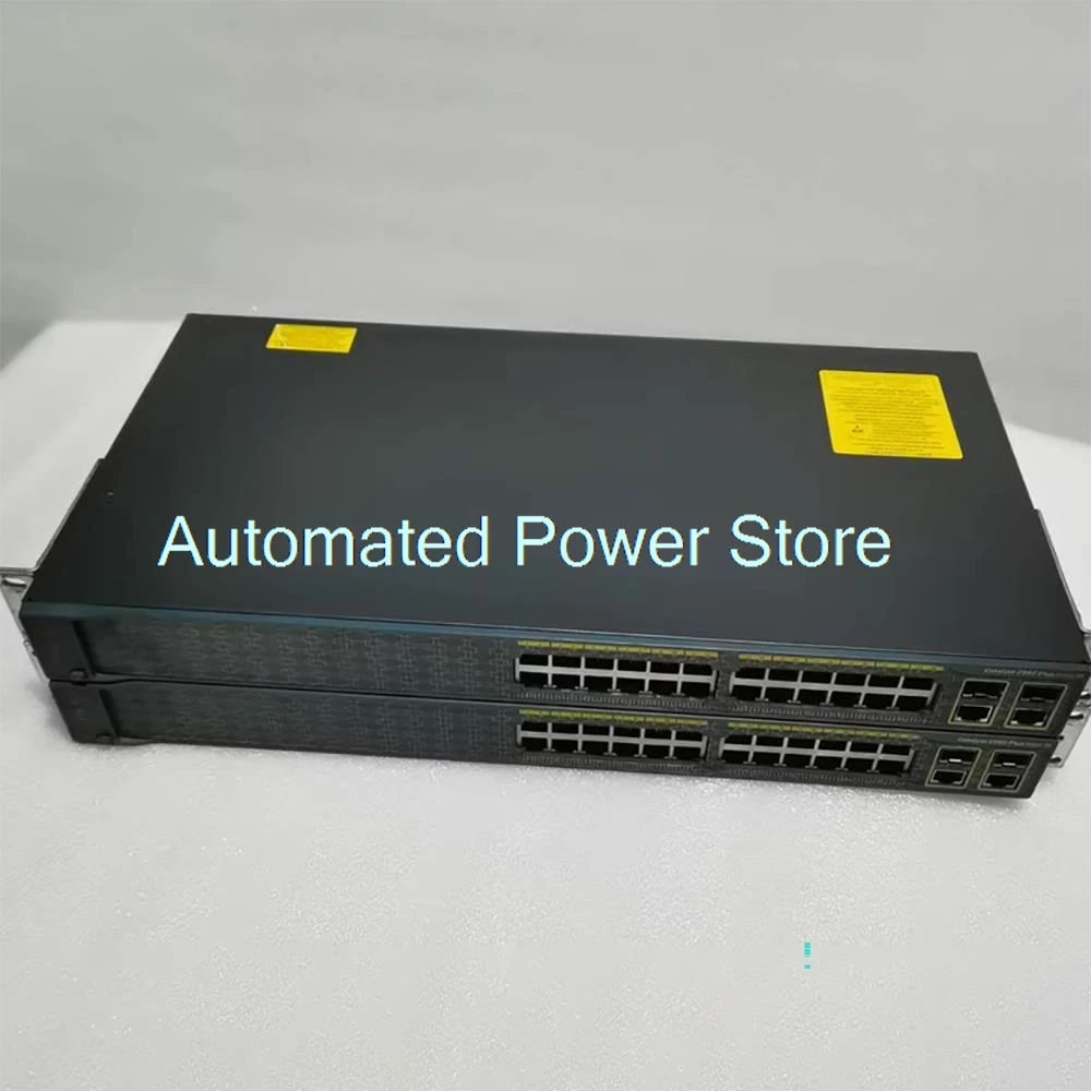 1 Pcs WS-C2960+24TC-S 24 Port 100Mbps Management Switch 100% Tested Fast Ship Perfect Work