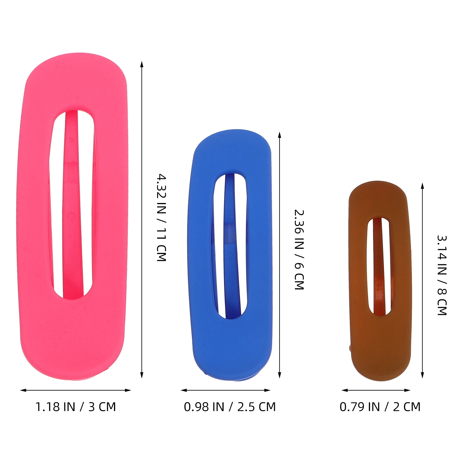 

9Pcs Gradient Color Duckbill Clips French Flat Barrettes Thick Hair Women Accessories Wedding Ponytail Holders Hair Decorations