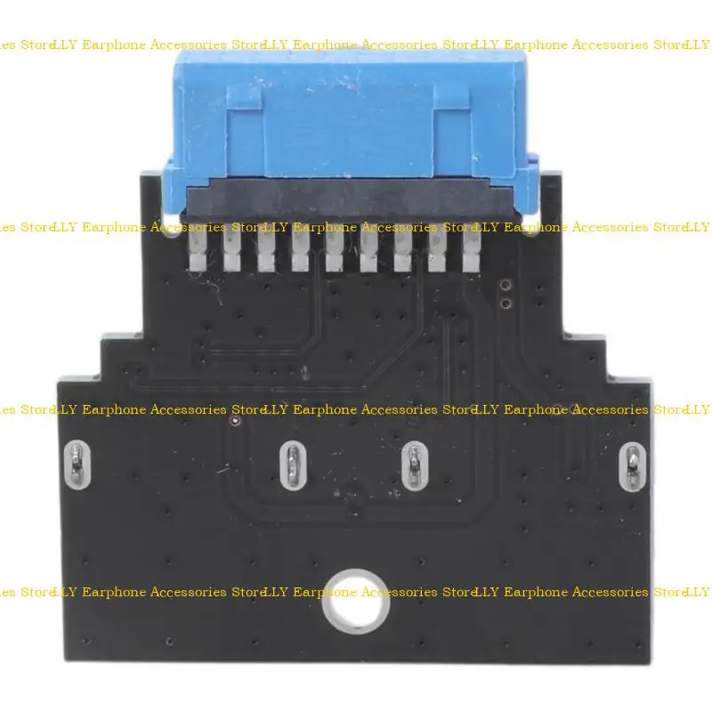 462E USB Adapter Hub Header 19Pin to USB Connector 2 Port USB3.0 Converter Board PC
