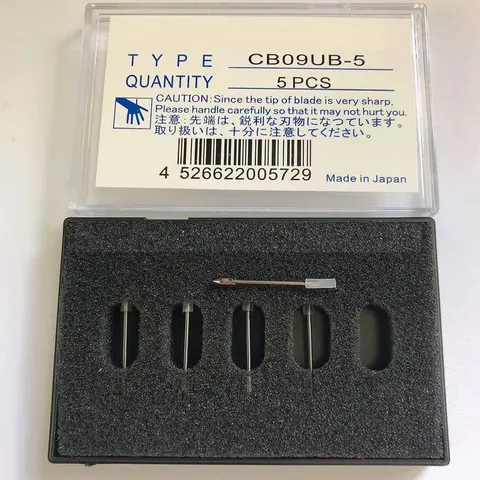 CB09UB-5 30/45/60 Degree Cutting Blade Knife for Graphtec CE5000 CE3000 CE6000 FC8600 FC8000 CE7000 Cutter CB09U Knife Blade