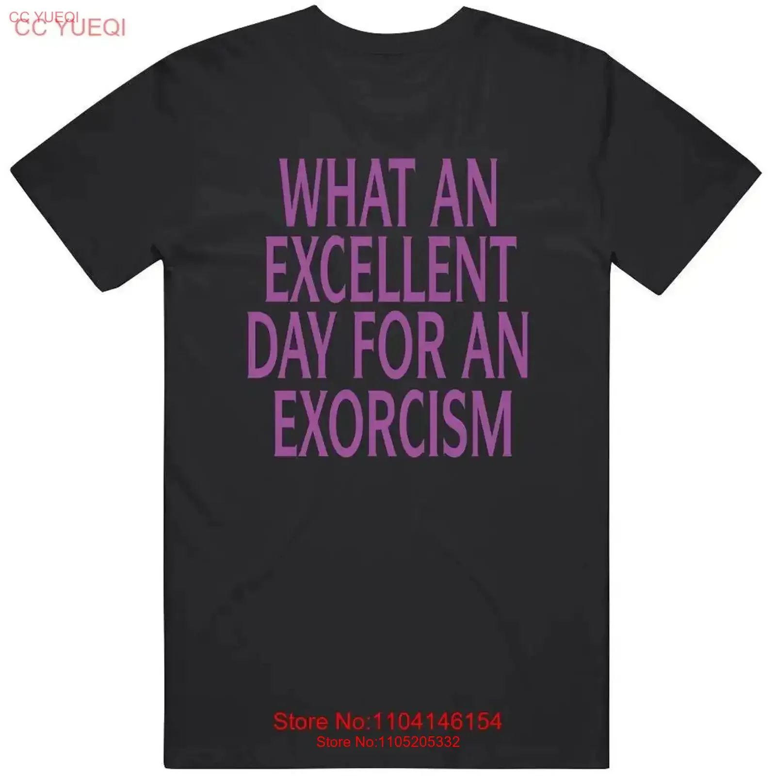 What An Excellent Day For Exorcism The Exorcist Movie Fan T Shirt vintage Washed Stretched Versatile Casual graphic Unisex