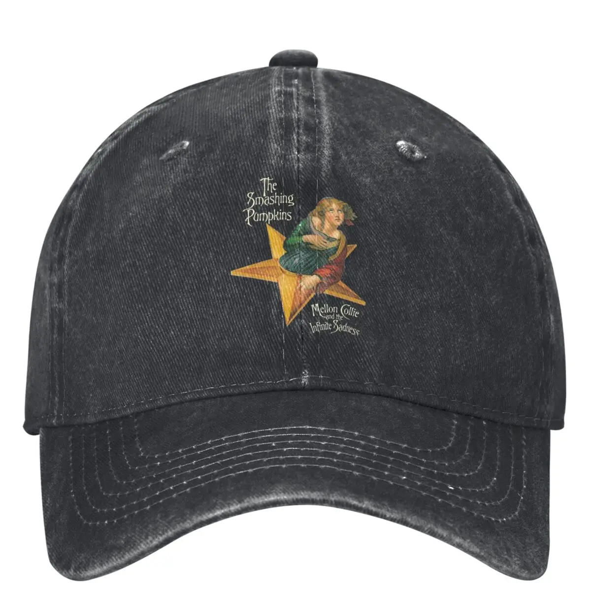 Gorra de béisbol The Smashing Pumpkins, álbum de Mellon Collie y la tristeza infinita, sombreros de Hip Hop para papá, gorras de béisbol con protección solar