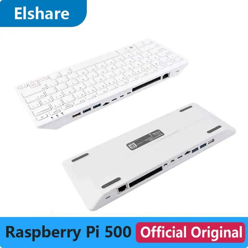 Raspberry Pi 500 (US) refined personal computer.built into a high-quality Keyboard