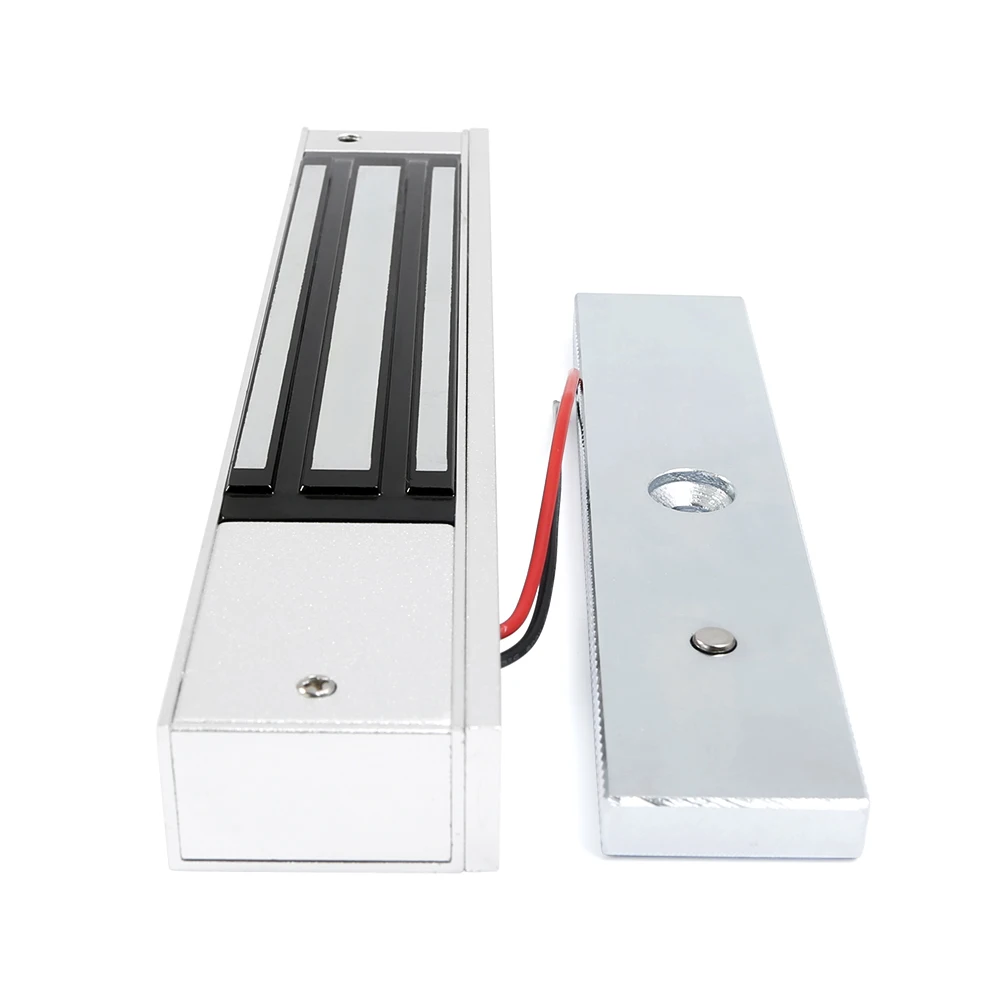 HOMSECUR 12V Waterproof Electric Magnetic Lock 280KG 600lb Holding Force For Iron Wooden Door Access Video Intercom System