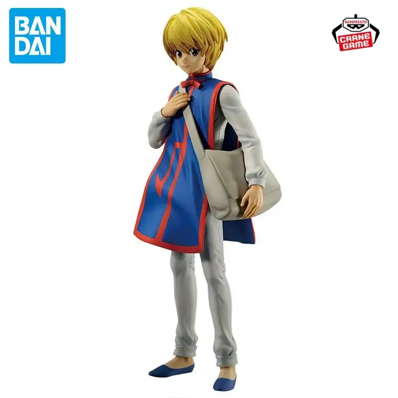 Original BANDAI BANPRESTO HUNTER HUNTER JOUR DU DÉPARTURE Kurapika Anime Figurine Véritable Figurine Jouets Collections Modèle