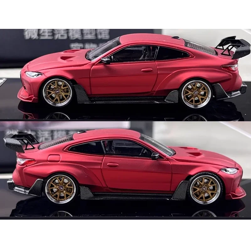 SW 1/64 G82 M4 ADRO BODY KIT Alloy Toy Motor Vehicle Diecast Metal Model Gifts