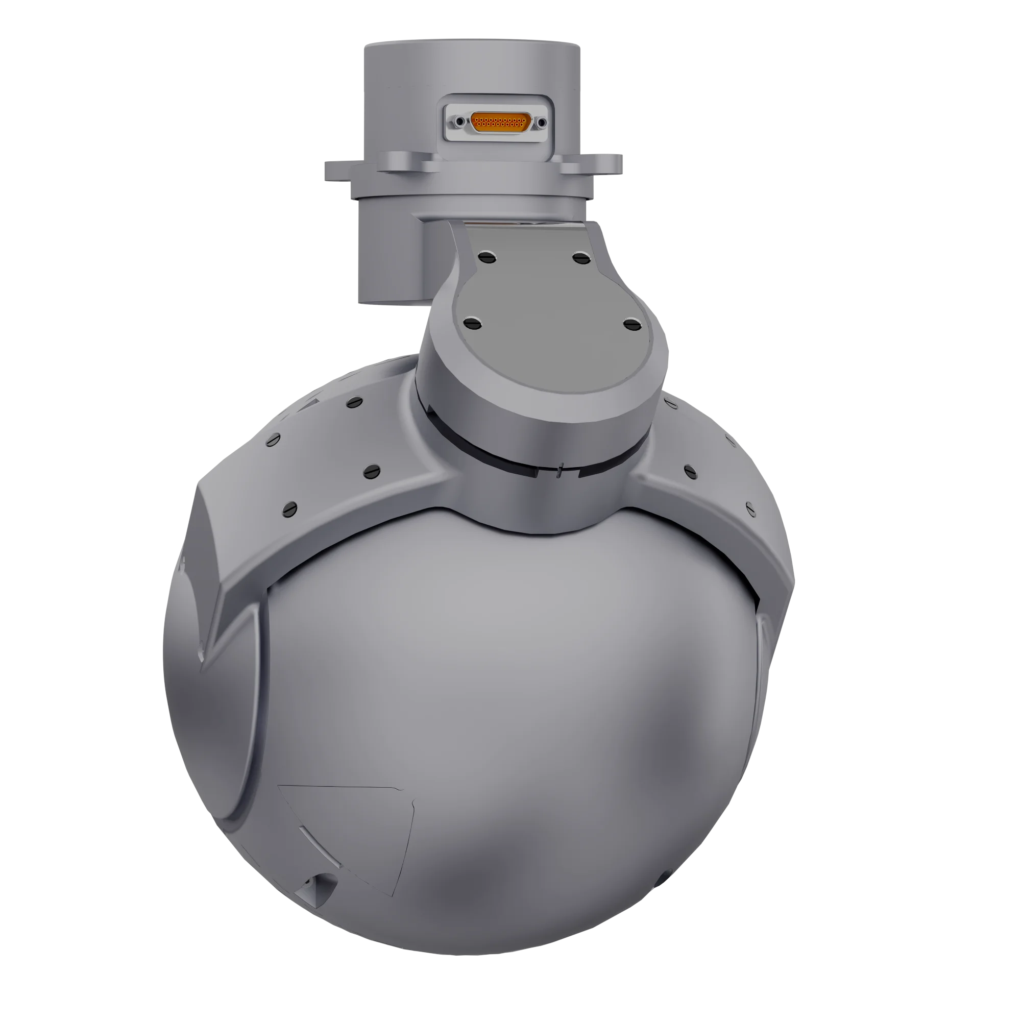 المهنية 640 * 512 الكهروضوئية جراب الليزر تتراوح الأمن للكاميرا Gimbal ملحقات المراقبة الحرارية #4